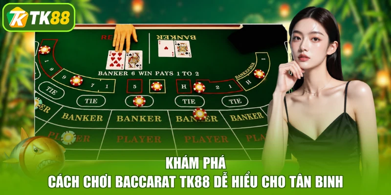 Khám phá cách chơi Baccarat TK88 dễ hiểu cho tân binh